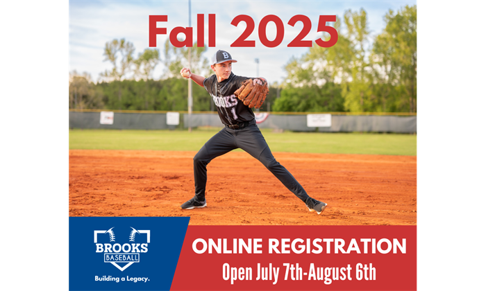 Fall Registration Open until August 6th!